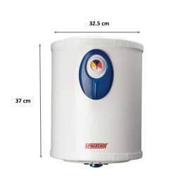 Spherehot Cylendro PGL DLX 10 Litres Storage Water Geyser (2000 Watts, SWCP001, White) Spherehot Cylendro PGL DLX 10 Litres Storage Water Geyser (2000 Watts, SWCP001, White)_2