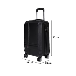 Swiss Military 42 Litres Trolley Bag (HTL82, Black) Swiss Military 42 Litres Trolley Bag (HTL82, Black)_2