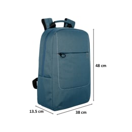 Tucano Loop Polyester Backpack For 15.6 Inch Laptop (Two-tone Fabric, BKLOOP15-Z, Sky Blue) Tucano Loop Polyester Backpack For 15.6 Inch Laptop (Two-tone Fabric, BKLOOP15-Z, Sky Blue)_2