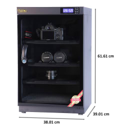 Photron Dry Cabinet For DSLR Cameras & Lens (5 Watts Power, PH-ED-80, Black) Photron Dry Cabinet For DSLR Cameras & Lens (5 Watts Power, PH-ED-80, Black)_2