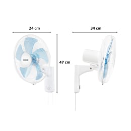 Usha Pentacool 40cm 5 Blade Wall Fan (With Copper Motor, 141022741, White) Usha Pentacool 40cm 5 Blade Wall Fan (With Copper Motor, 141022741, White)_2
