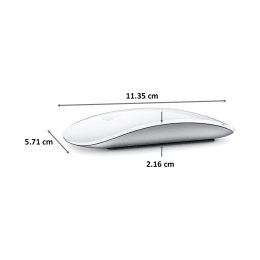Apple Magic Bluetooth Mouse (MLA02ZM/A, White) Apple Magic Bluetooth Mouse (MLA02ZM/A, White)_2