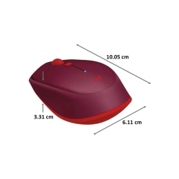 Logitech M337 1000 DPI Bluetooth Wireless Mouse (Red) Logitech M337 1000 DPI Bluetooth Wireless Mouse (Red)_2