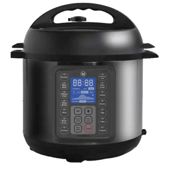 Mealthy 9-in-1 Programmable 3 Litres Smart Electric Pressure Cooker (Multipot, Black)_1