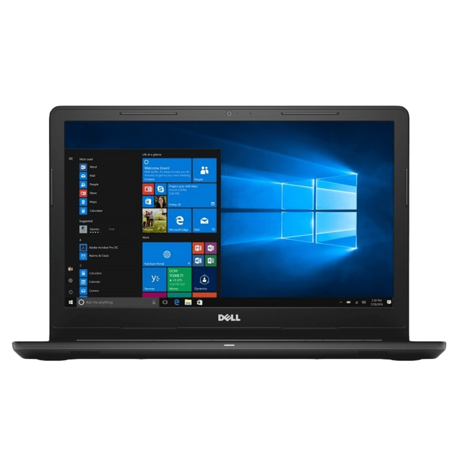 Buy Dell New Inspiron 15 3000 Bwin9 Core I3 7th Gen Windows 10 Home Laptop 4 Gb Ram 1 Tb Hdd Amd Radeon 5 2 Gb Graphics Ms Office 39 62cm Black Online Croma