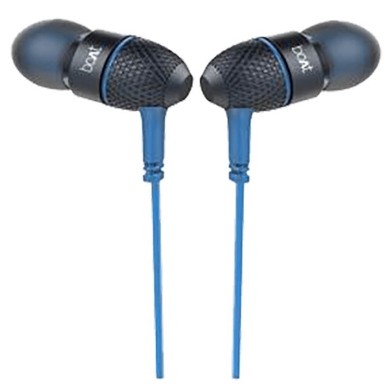 Buy boAt In-Ear Wired Earphones with Mic (BassHeads 200 ...
