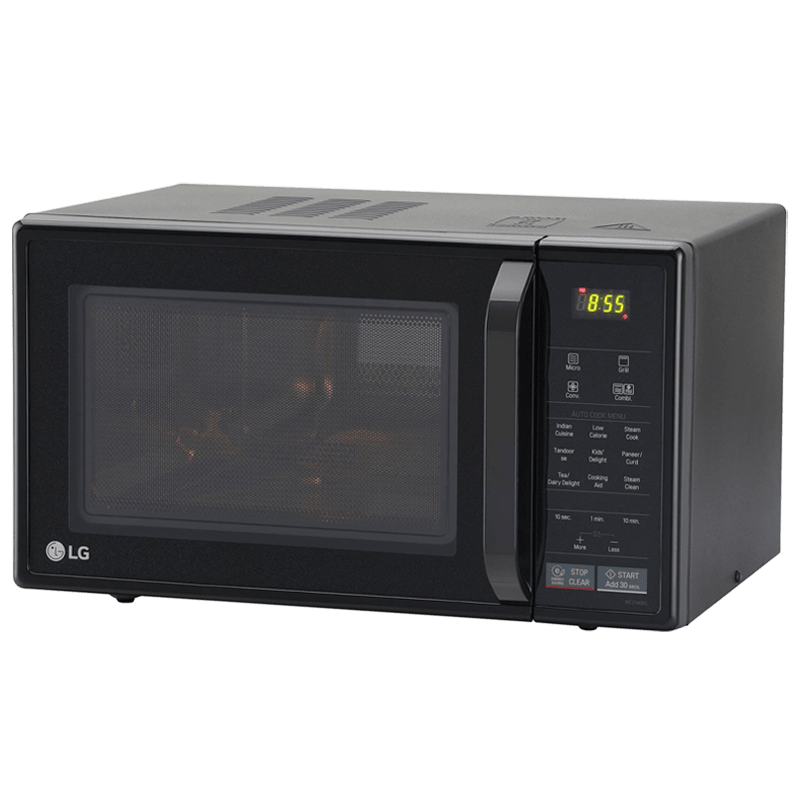 Buy LG 21 L Convection Microwave Oven (MC2146BG, Glossy ...