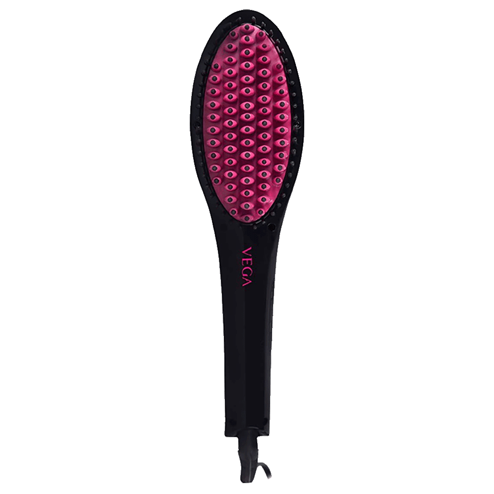 vega hair straightener brush