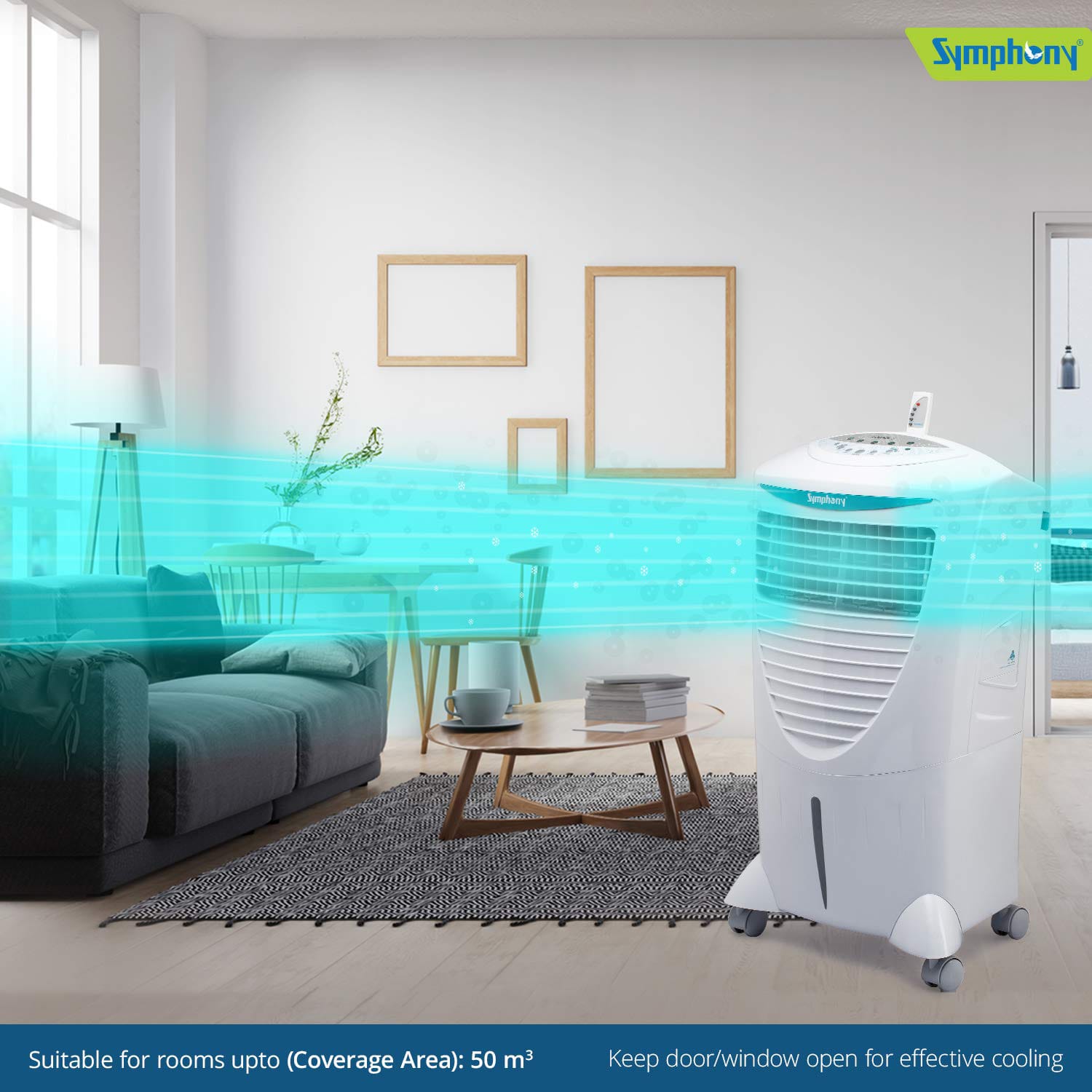Buy Symphony HiCool I 31 Litres Room Air Cooler (Dura Pump Technology ...