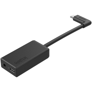 GoPro 3.5 mm USB-C Power Mic Adapter (AAMIC-001, Black)