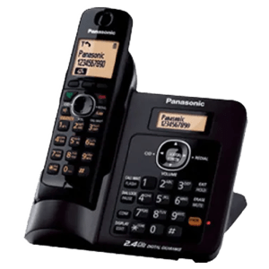 Panasonic Cordless Phone (KX-TG3811, Black)