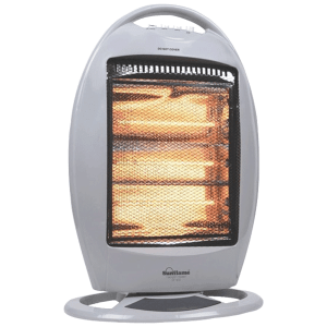 Sunflame 1200 Watt Halogen Room Heater (SF 932, Silver)