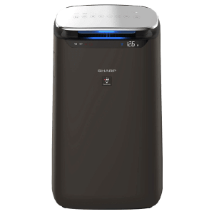 SHARP Plasma Cluster Technology Air Purifier (Dust and Odor Sensor, FP-J80M-H, Black)