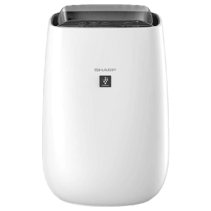 SHARP Plasma Cluster Technology Air Purifier (Silent Mode, FP-J40M-W, White)