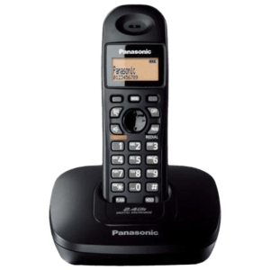 Panasonic Cordless Landline Phone (3611BX/SX, Black)