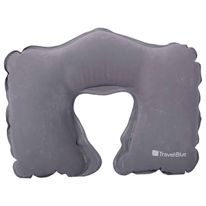 TRAVEL BLUE Inflatable Neck Pillow (TB-220, Grey)