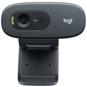 logitech HD Webcam (Plug and Play Video Calling, C270, Black)