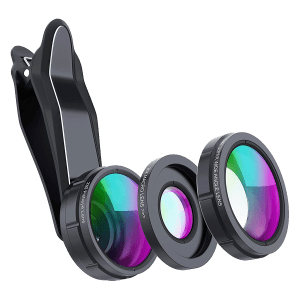 SKYVIK Signi 3 in 1 Lens 20X for Mobiles (CL-K3, Black)