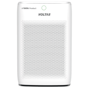 VOLTAS HEPA Filter Plus UVC Technology Air Purifier (Air Quality Indicator, VAP26TWV, White)