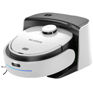 MILAGROW iMap 55 Watt Robotic Vacuum Cleaner (1000 ml, Venii Max, White)