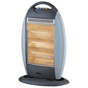 USHA HH3503H 1200 Watts Halogen Room Heater (Automatic Oscillation, 4653135030N, Grey)