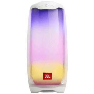 JBL Pulse 4 20 Watts Portable Bluetooth Speaker (360 Degree LED Lightshow, JBLPULSE4WHT, White)