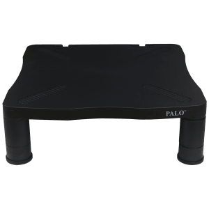 PALO PALO006 Monitor Stand For Monitor and Printer (Adjustable Height, Kanfa263, Black)