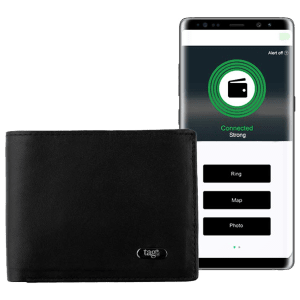 tag8 Dolphin Wallet Tracker (RFID Protect, 800021 Black)