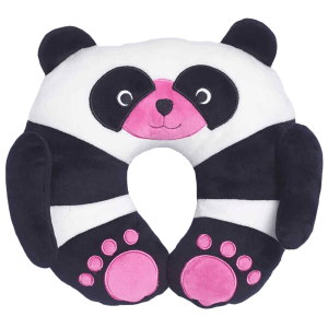 TRAVEL BLUE Chi Chi The Panda Polyester Neck Pillow (Soft and Comfortable, Multicolor)