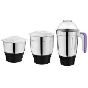 Croma Jars For Juicers Mixers Grinders (Accessories, Silver)