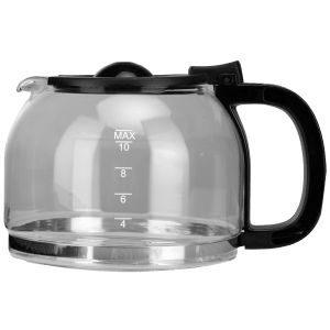 Croma Carafe For Coffee & Tea Maker (Max 15 Cup Coffee Making Capacity, Black)