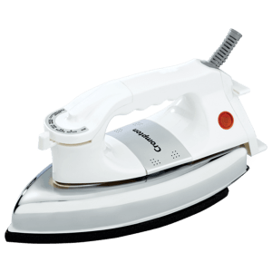 Crompton Rhino 1000 Watts Dry Iron (Heavy Weight, ACGEI-RHINO, White)