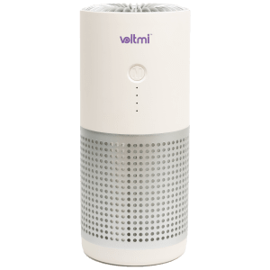 voltmi Aura Negative Ion Concentration Technology Air Purifier (3-Stage Air Filtration, PAP01, White)