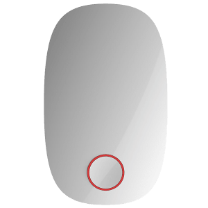 Goldmedal Salsa Door Bell (Polyphonic Tunes, 204083, White/Red)