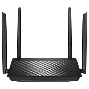 ASUS Dual Band 867 Mbps Wi-Fi Router (4 Antennas, Traffic Analyzer, RT-AC59U V2, Black)