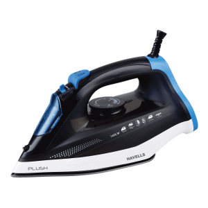 HAVELLS Plush 1600 Watts 320ml Steam Iron (Self Cleaning Function, GHGSIBCK160, Black)