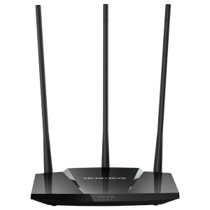 MERCUSYS MW330HP-M 300 MbpsWi-Fi Router (3 Antennas, 3 LAN Ports, Black)