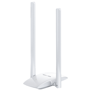 MERCUSYS MW300UH-M 300 Mbps Network Adapter (2 Antennas, White)