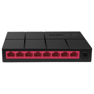 MERCUSYS MS108G 8 Ports Switch/Plug (Ultra-Compact Design, Black)