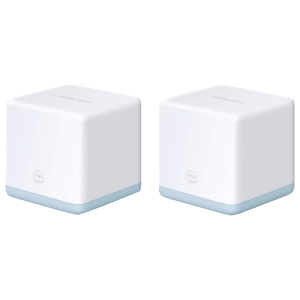 MERCUSYS Halo S12(2-pack) Dual Band Pack of 2 Wi-Fi Home Mesh System (Seamless Roaming, White)