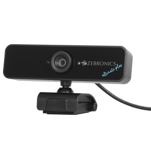 ZEBRONICS USB Web Cam (Night Vision, ZEB-Ultimate Plus, Black)