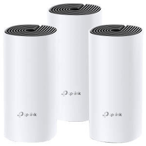 tp-link Deco M4 V1 (3-pack) Dual Band Pack of 3 Wi-Fi Home Mesh System (Deco Mesh Technology, 150502940, White)