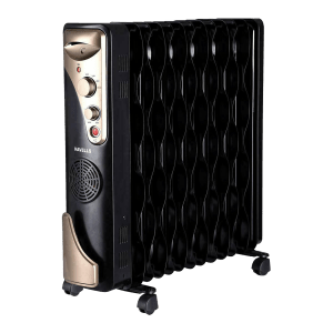 HAVELLS 2900 Watts 13 Wave Fin OFR Room Heater (GHROFBHK290, Black)