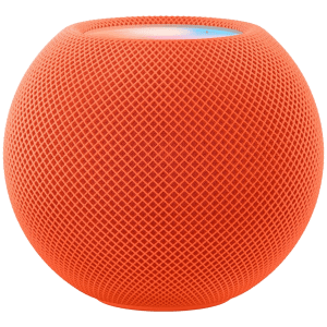 Apple HomePod Mini With Built-in Siri Smart Wi-Fi Speaker (360-Degree Audio, Orange)