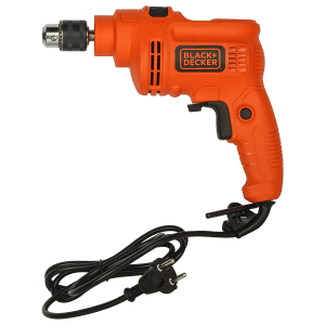 BLACK+DECKER KR5010V-IN 550 W Hammer Drill (Lock-On Switch, Orange)