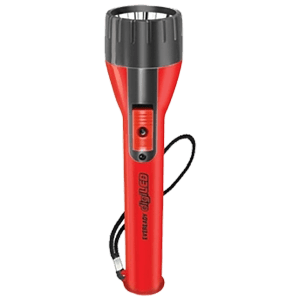 EVEREADY Conica 0.75 Watts LED Torch (120 Lumens, Intense White Light, EVE DL07, Red/Black)