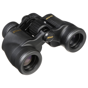 Nikon Aculon A211 7x 35mm Porro Prism Optical Binoculars (Aspherical Eyepiece Lenses, BAA810SA, Black)