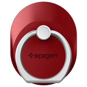 spigen Polycarbonate Mobile Attachment (Drop Free Grip, 000SR21950, Red)