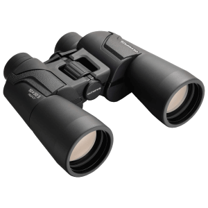 OLYMPUS 10 x 50 mm Porro Prism Optical Binoculars (Bright and Wider Field of View, 10X50 S, Black)