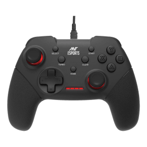 ANT ESPORTS Wired Controller for Android Mobile Phone, Tablet, TV Box, PC, Laptop, Windows 7/8/10 & Play Station 3(PS3) (Vibration Feedback Function, GP100, Black)